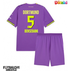 Borussia Dortmund Ramy Bensebaini #5 Dětské Alternativní dres komplet 2026-27 Krátký Rukáv (+ trenýrky)